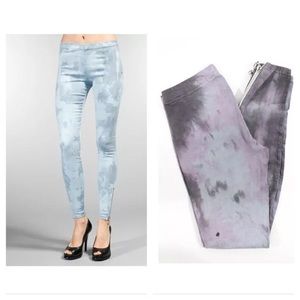 Joe’s Jeans Legging Style Tie Dyed Jeans